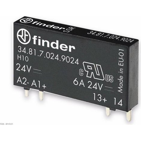 Finder Relè a semiconduttore 34.81.7.005.9024 Tens.comm.max: 33 V/DC Commutazione immediata 1 pz. (1/2)