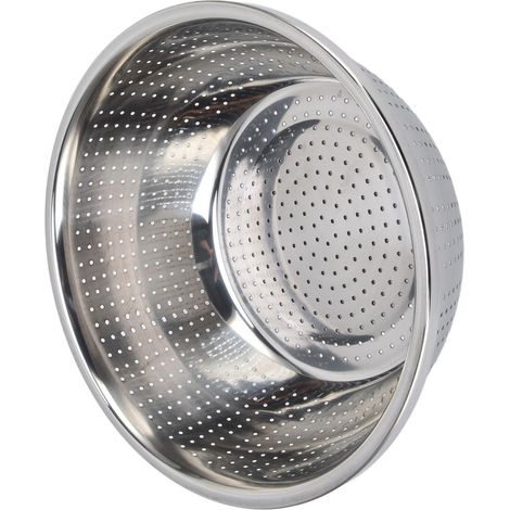 Panier à légumes multifonctionnel antirouille en acier inoxydable, 30 cm, couleur argent. (1/5)