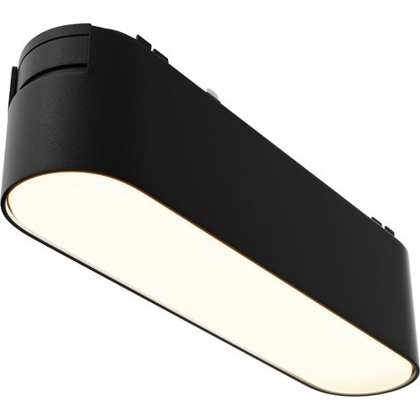 Rail 1 phase noir linéaire LED 6W 3000K BASIS Maytoni (1/5)