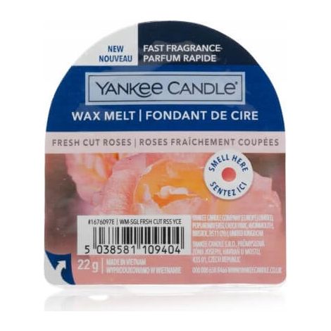 Yankee Candle Duftwachs „Fresh CUT Roses“, 22 g (1/4)