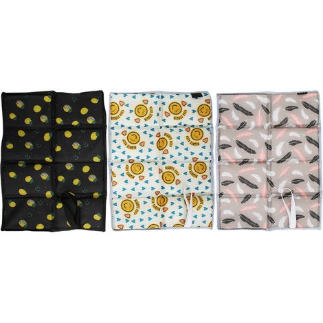 Tapis de pique-nique pliable imperméable 3 pièces, coussin de voyage extérieur antidérapant, matelas de camping étanche (1/5)