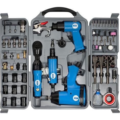 Güde - Set di Utensili ad Aria compressa ed Accessori, da 71 Pezzi