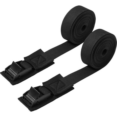 2x Spanngurte 3m mit Klemmverschluss für Kajak, Gepäck, Surfbrett, Fahrrad