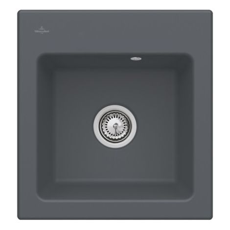 VILLEROY ET BOCH Subway 45 XS fregadero Gris grafito
