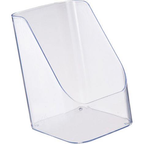 Organisateur de pinceaux de maquillage en plastique transparent, boîte de rangement pour cosmétiques de bureau, pour produits de soin de la peau, parfums, salle de bain, cuisine, comptoir. (1/5)