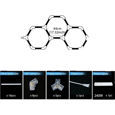Éclairage LED, Installation polyvalente, Économie d'énergie, XP4403016B, Blanc Froid-e (1/2)