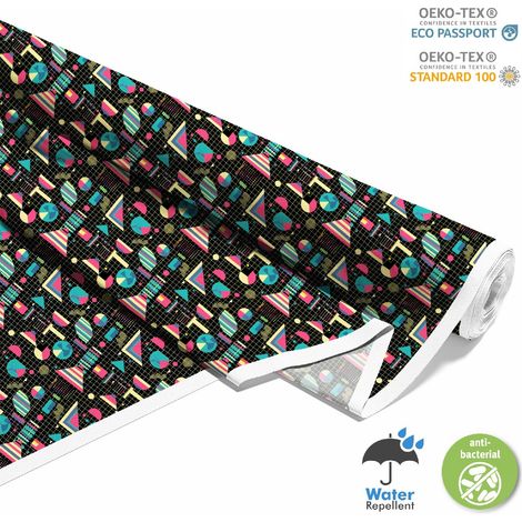 Outdoor-Dekostoffe Oxford - Motiv Geometrisch I DX3212 (1/5)