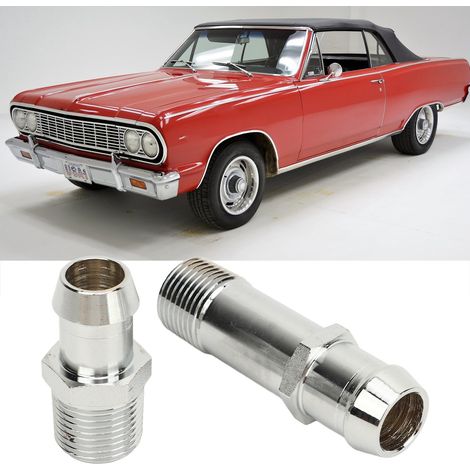 Les raccords de tuyau de chauffage conviennent aux Chevy Chevelle, Camaro, Nova et Impala de 1964 à 1979. (1/5)