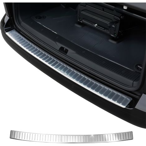 OMAC Ladekantenschutz Stoßstange kompatibel mit VW T5 Transporter alle 2003-2015 Edelstahl Chrom (1/5)