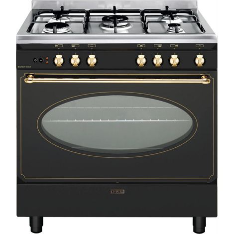 Cocina cocina mixta 98l 5 fuegos blacksortkeystring - GU850CER - glem - (1/3)