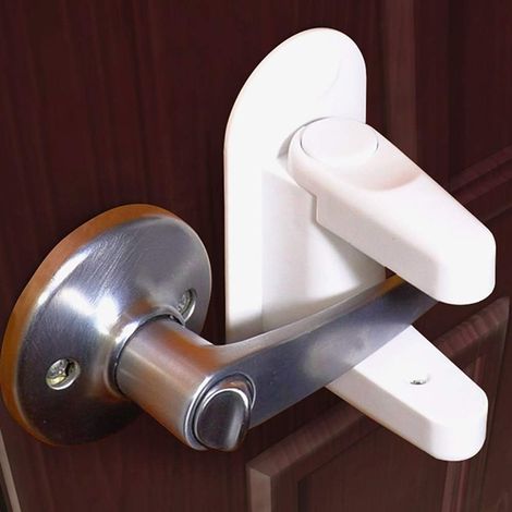 Butée de porte anti-verrouillage (4 pièces) avec adhésif 3M VHB (1/5)