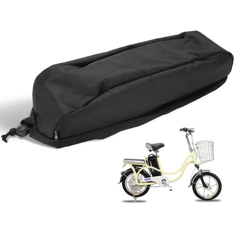 Housse de protection pour batterie de vélo électrique, boîte de protection pour accessoires de vélo électrique, protection étanche à la poussière et à la boue pour batterie lithium-ion de vélo électri