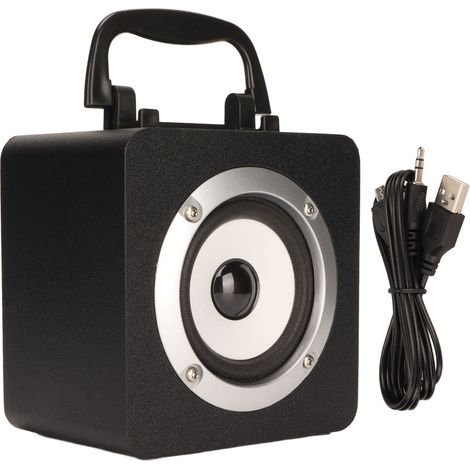 Enceinte Bluetooth Vintage Mini Haute Fidélité - Son Profond Stéréo Portable pour Concert en Plein Air et Scène (1/5)