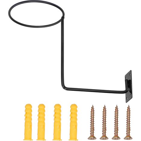 Porte-casque moto mural en acier inoxydable crochet support rangement gain de place (1/5)