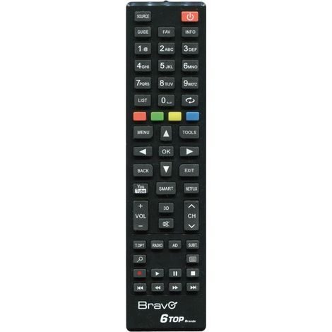 Télécommande universelle Bravo 6 Top Brands 90302247