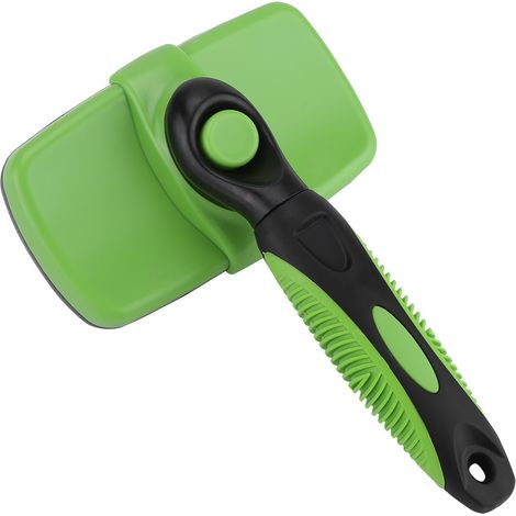 Brosse autonettoyante pour animaux de compagnie, peigne professionnel pour l'épilation des chiens et chats, outil de toilettage et de beauté (1/5)