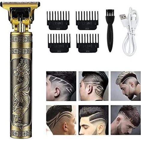 Tagliacapelli da uomo. Regolabarba professionale. Rasoio elettrico da uomo. Brostyle Precision ricaricabile senza fili. Regalo per uomo - (1/5)
