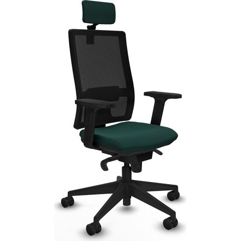 Sedia piqueras y crespo Horna nero schiuma confortevole