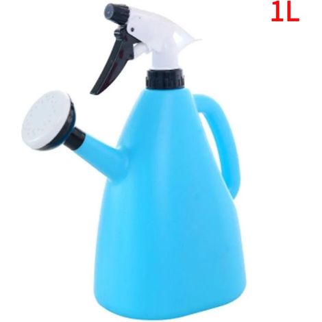 Pulvérisateur à pression (1 L - Bleu) Désherbant portatif pour jardin et entretien des plantes et autres surfaces (1/5)