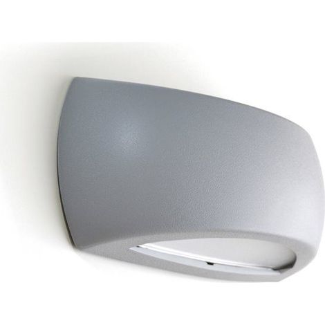 Supporto a parete CALM IP66 E27 LED Filament 6.50W 800lm CRI80 2700K up-down Grigio (1/3)