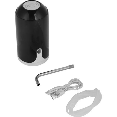 Pompe À Eau Électrique Portable - Rechargeable - Pour Fût D'Eau - Débit Contrôlé - 600 Ml Par Pression - Acier Inoxydable Et Silicone Alimentaire - 1 Pièce (1/5)