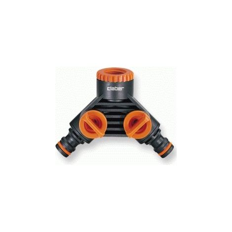 Conector de doble toma para riego - CLABER