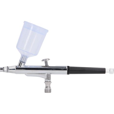 Kit Aérographe Double Action 0,2‑0,3 mm Ensemble Professionnel Portable pour Maquillage et Art Commercial (1/5)