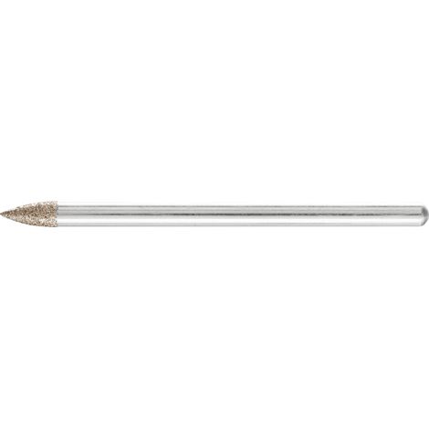 PFERD TOOLS CBN-Schleifst. Spitzbog.Ø 3x7 mm Schaft-Ø 3 mm B126 (mit.) z. Gravur/Schleifen kl. Öffnungen (1/2)