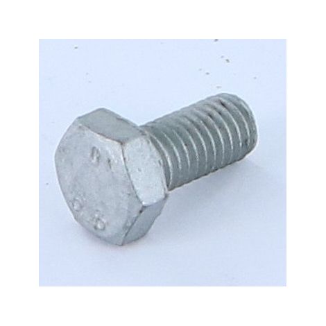 Vis métaux Tête hexagonale TH M10X25 Classe 6.8 Acier brut Géomet 500B-30 pièces (1/2)