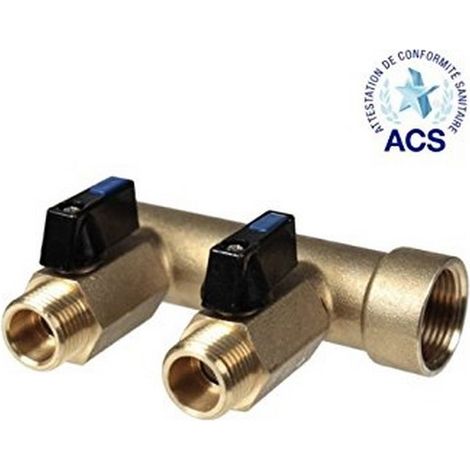 Watts Industries Male-female Verteiler 3/4" 1/2" 10 bar