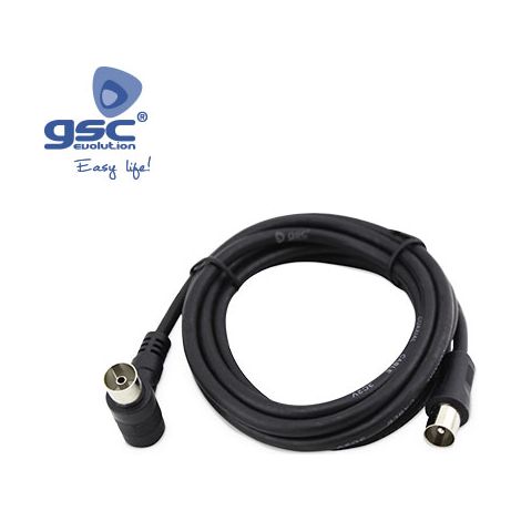 Layered TV Koaxial Erweiterung Schwarz 1.5M GSC 002602972