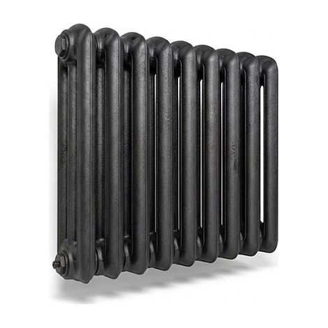 Radiateur fonte noir sans pieds - Hauteur 660mm Longueur 852mm - 1240 watt - 10 éléments - PLA660/852FB3 (1/5)