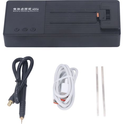 Poste à souder par points portatif à puissance réglable, arrêt automatique, batterie externe 4,2 V 200 A (1/5)