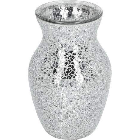 Glänzende Mosaikvase – Elegante Dekoration für Wohnzimmer, Esszimmer, Schlafzimmer, Büro oder Hochzeit (1/5)