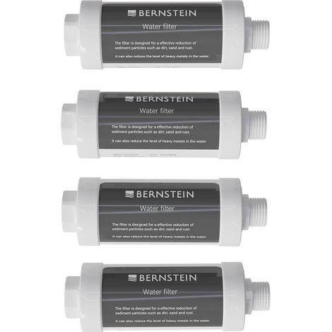 Wasserfilter Bernstein für Dusch-WC 1102 Basic/Pro+/Premium 1104 Basic/Pro+ 4 Stk