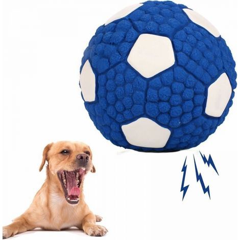 Jouet indestructible pour chien, balle pour chien, jouet couineur pour chien, jouet à mâcher pour chien, jouet couineur pour chien pour petits et moyens chiens, brossage,6.5cm (1/4)