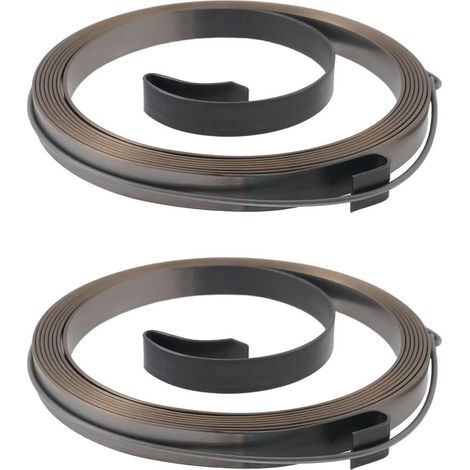 Lot de 2pcs Ressorts de Rechange pour Démarreur à Rappel de Tondeuse à Gazon 262594 491889 Compatible avec Briggs & Stratton Moteurs d'équipement de Jardin (1/5)