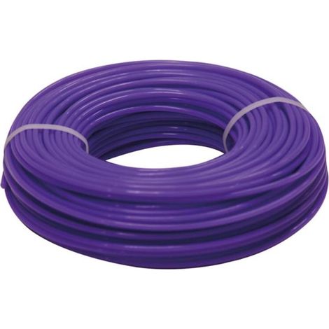 Toolland Trimmerfaden, Nylon, Violett, 3 mm, 25 m (1/2)