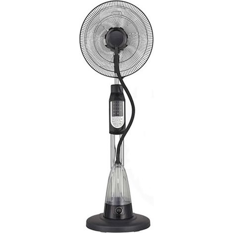Ventilatore Oscillante a Piantana con Nebulizzatore Telecomando Acqua Elettrico