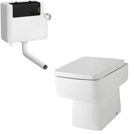 Balterley Bliss Back to Wall Pan, Seat & Concealed Cistern