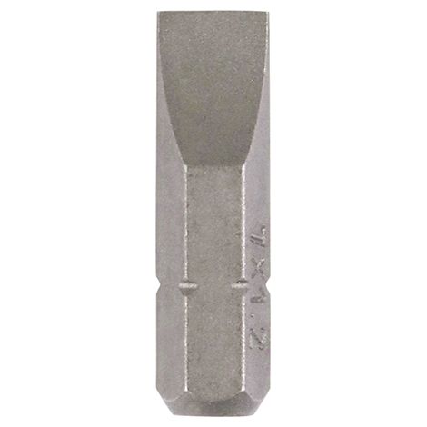 TIMCO Slotted Driver Bit S2 Grey - 7.0 x 1.2 x 25