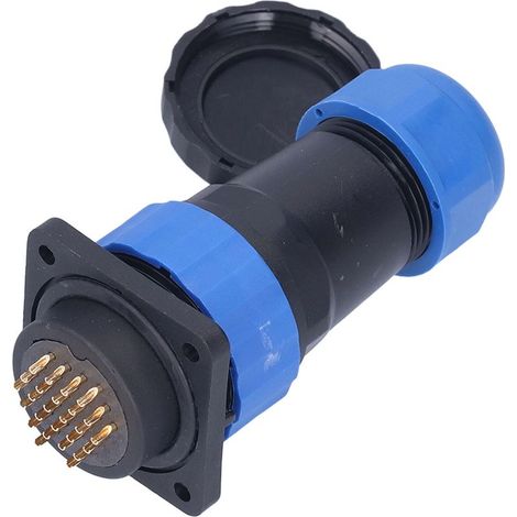 Prise étanche carrée 4 trous SP2826, connecteur aviation 250V 5A pour câbles électriques (1/5)