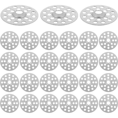 100 et Plates Rondelles en Acier Inoxydable Argenté pour Clous D'isolation, Distribution Uniforme Pression et Stabilité Renforcée, Réparation Maison et Panneaux Aluminium (1/5)