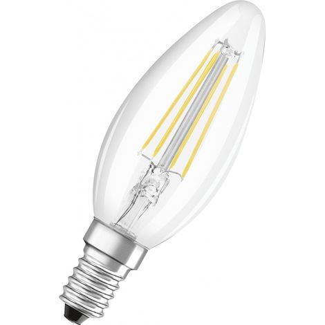 Osram Retrofit Classic B LED-Lampe Warmweiß 2700 K 4 W E14 (1/3)