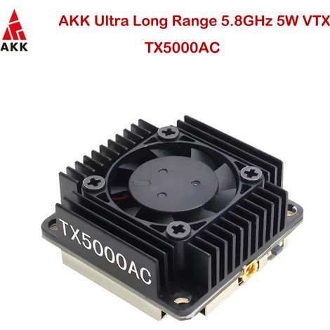 Abbildung der AKK TX5000AC Vollkanal-FPV-Drohne mit extrem großer Reichweite (VTX 5W 4,9G-6,1G 96CH)