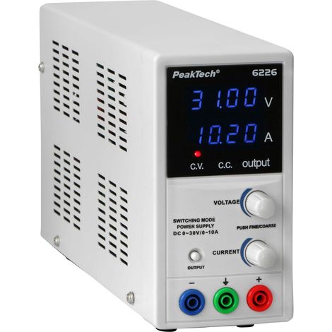 PEAKTECH Labornetzteil P 6226, 0...30 V/ 0...10 A (1/5)