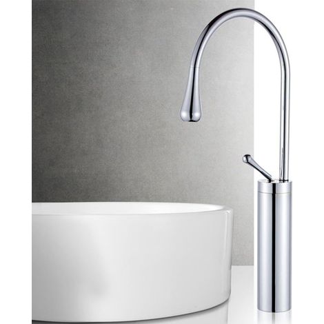 Mitigeur pour vasque, laiton, noir, pour vasque et toilettes (1/5)