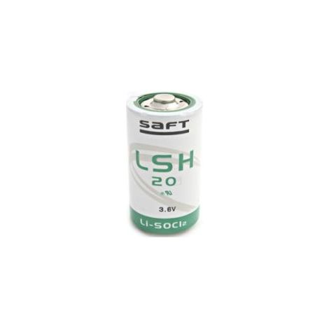 Batteria LSH20 Saft 3.6V 13.0Ah tipo D ad alta corrente