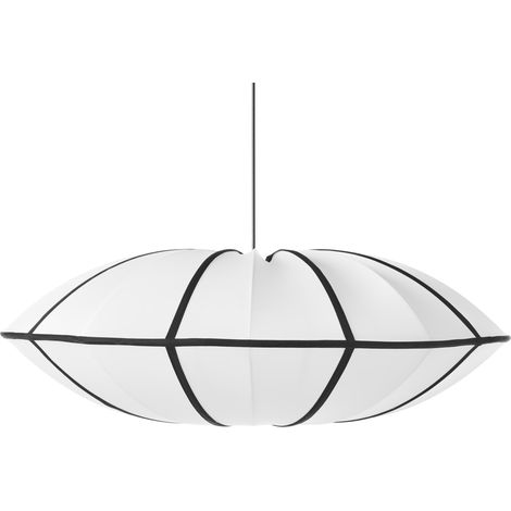 Lámpara colgante de diseño moderno lámpara de techo pantalla de nylon sintético blanco Guasare