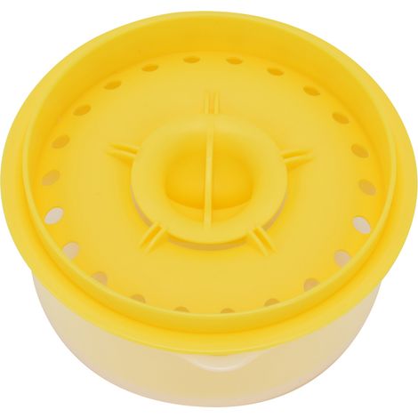 Mini séparateur de jaune d'œuf, non toxique et durable, filtre à blanc d'œuf, outil de cuisine pour la pâtisserie maison (jaune) (1/5)